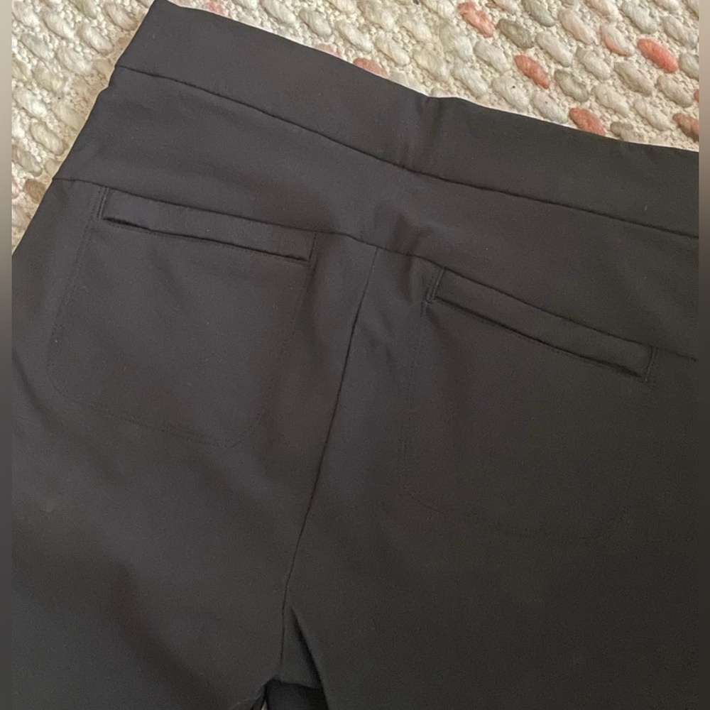 Athleta Women’s Black Mid-Rise Wander Stash Skinny Pants S/353676-02  SIZE 12 - Picture 7 of 10